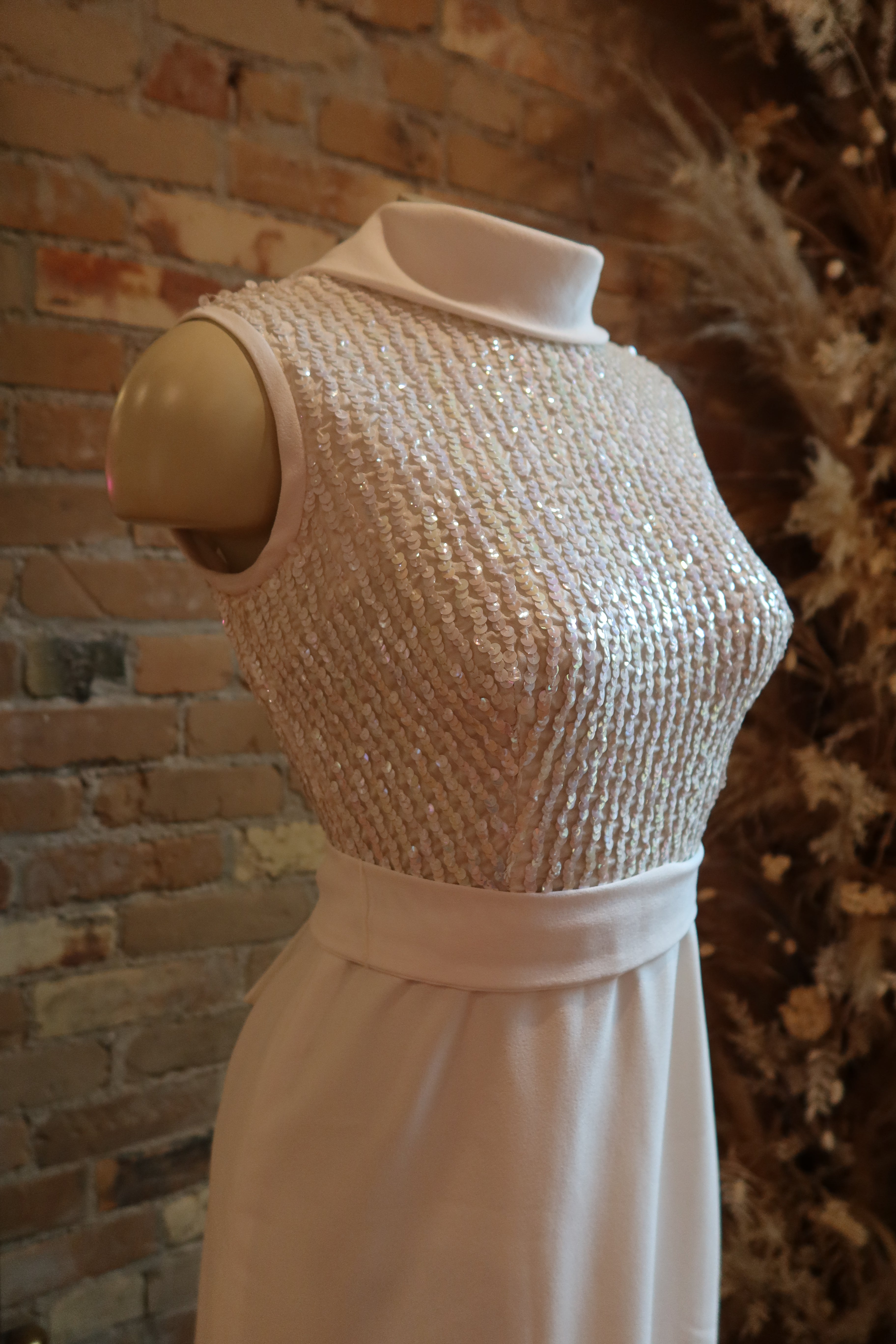 1960s Mod Sequin Dress