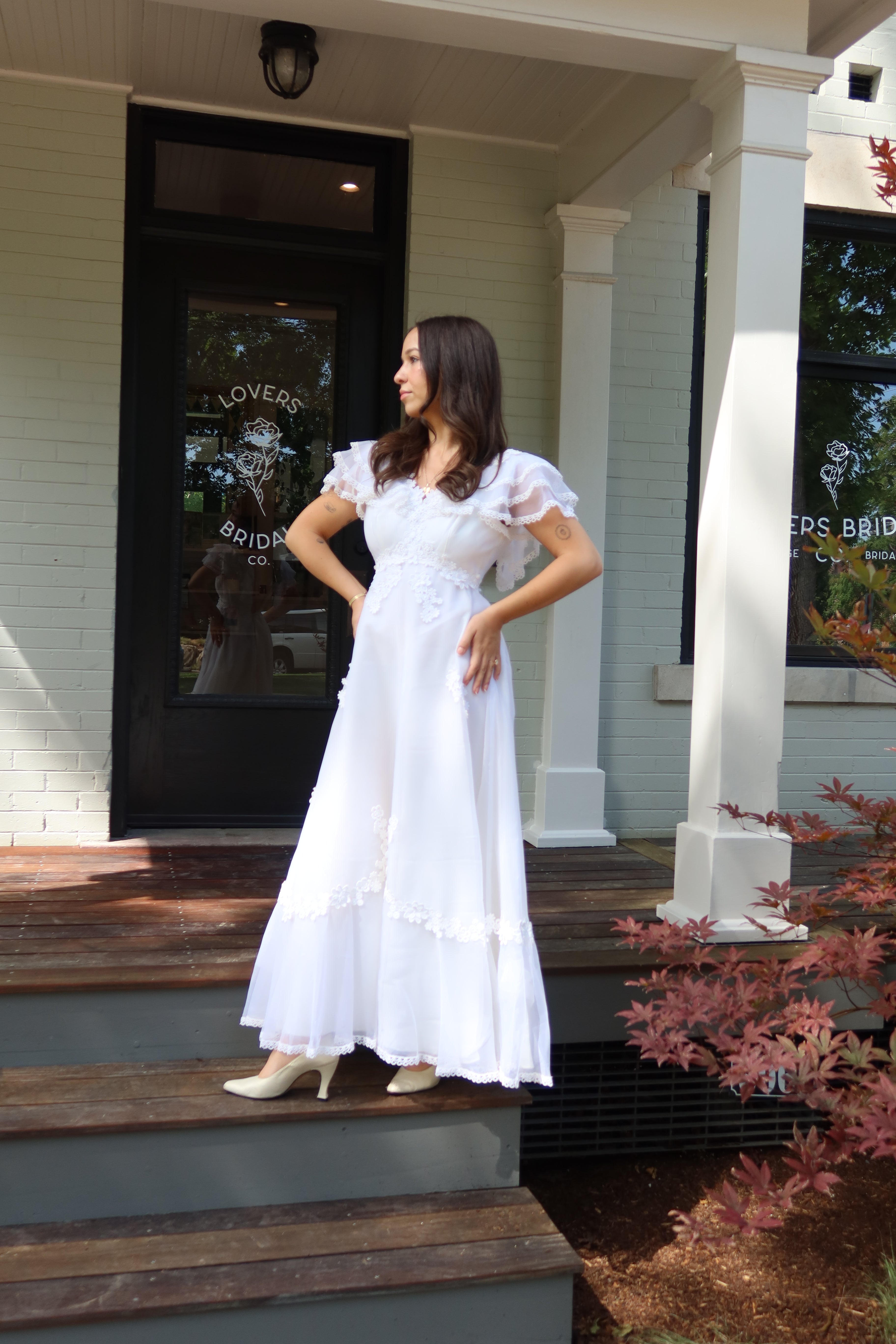 1973 Tulip Sleeve Gown