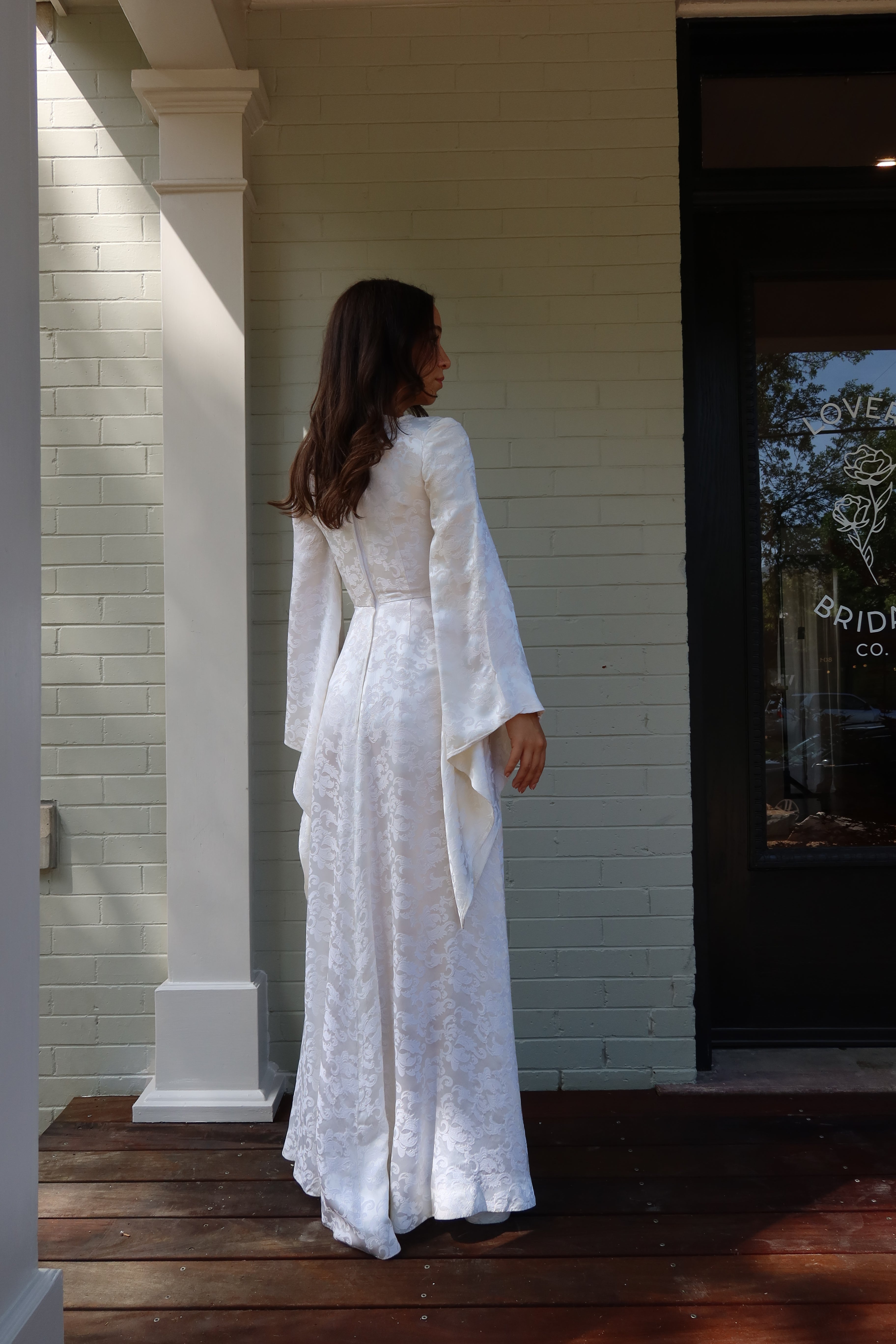 1940s Angel Wing Gown