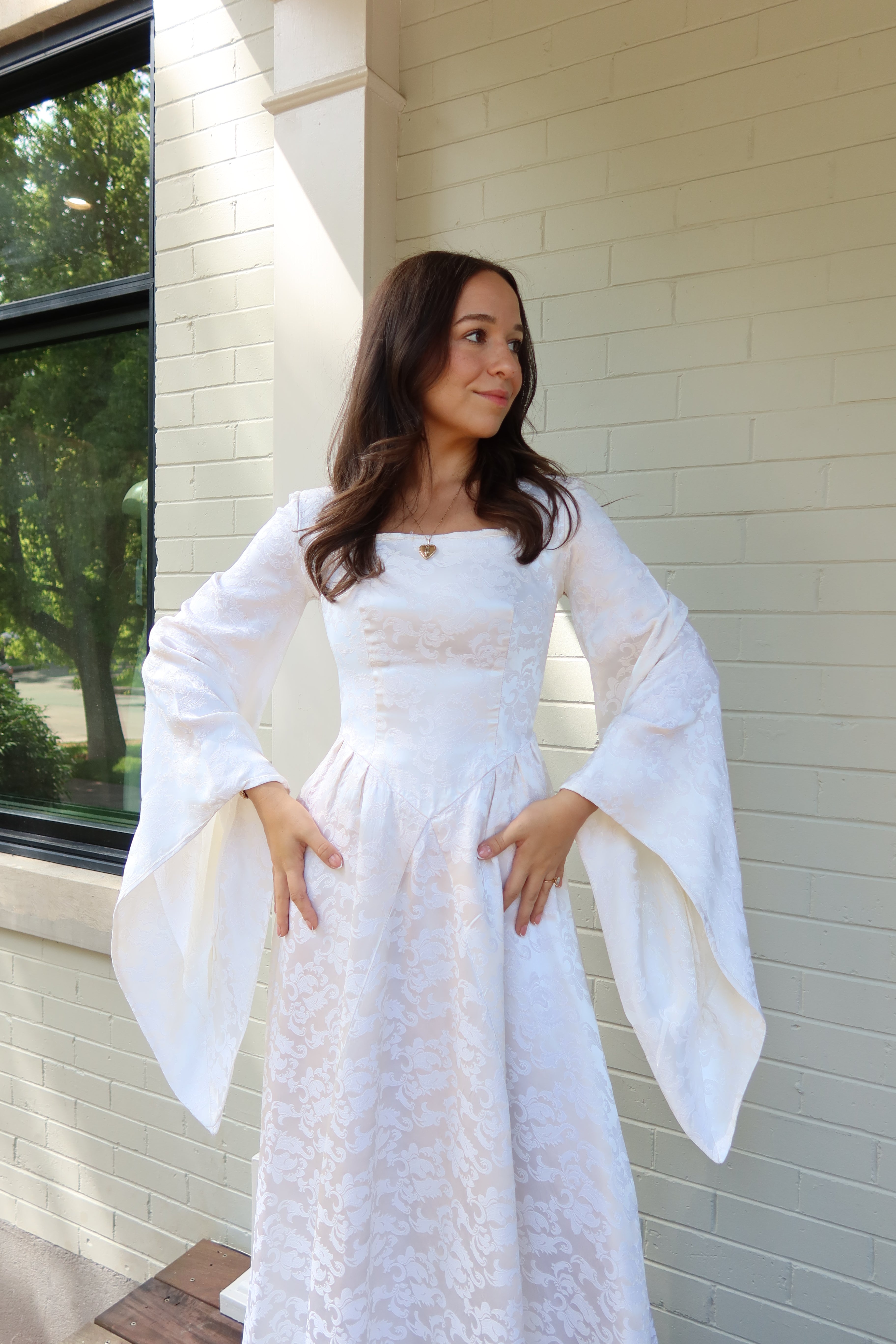 1940s Angel Wing Gown