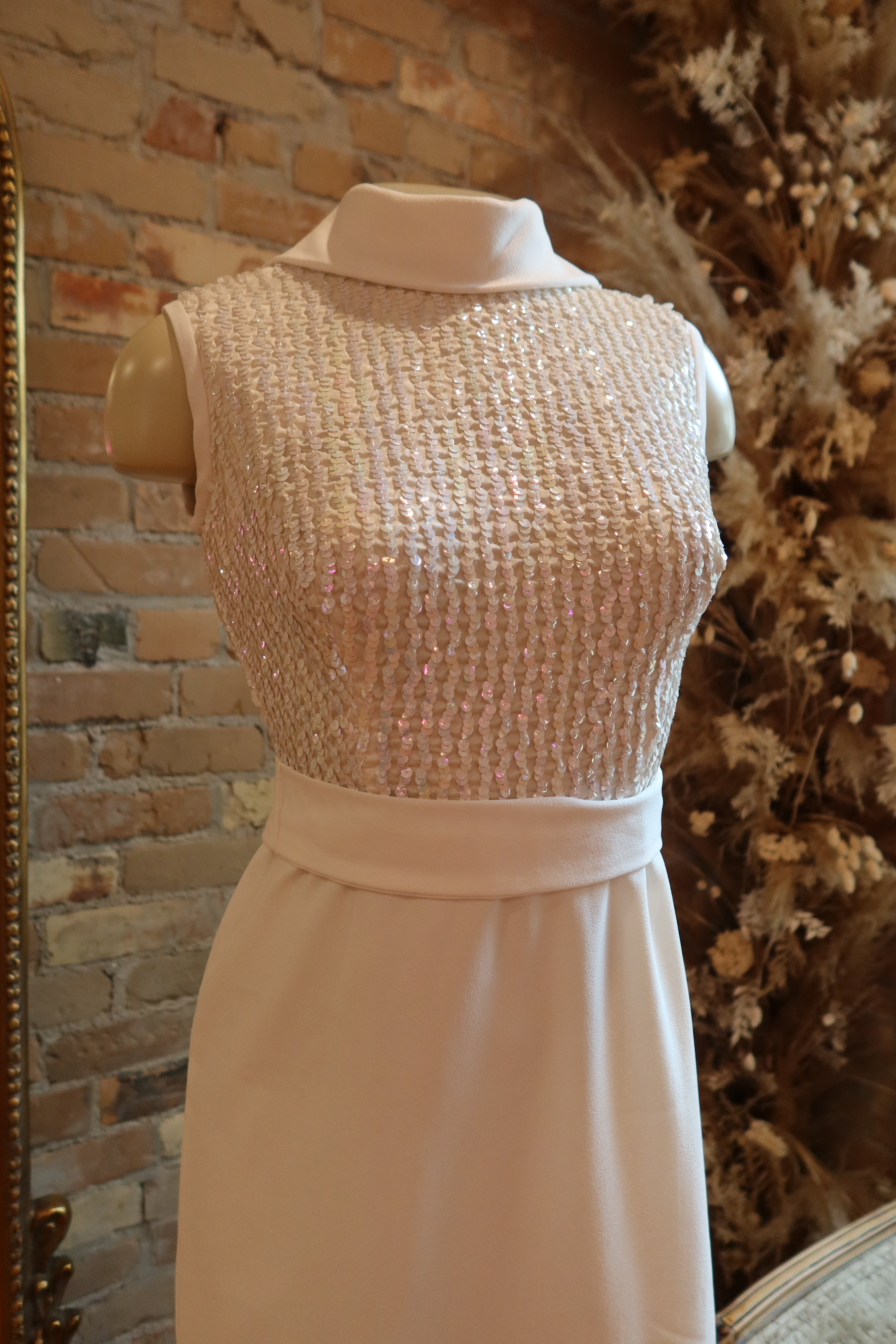 1960s Mod Sequin Dress