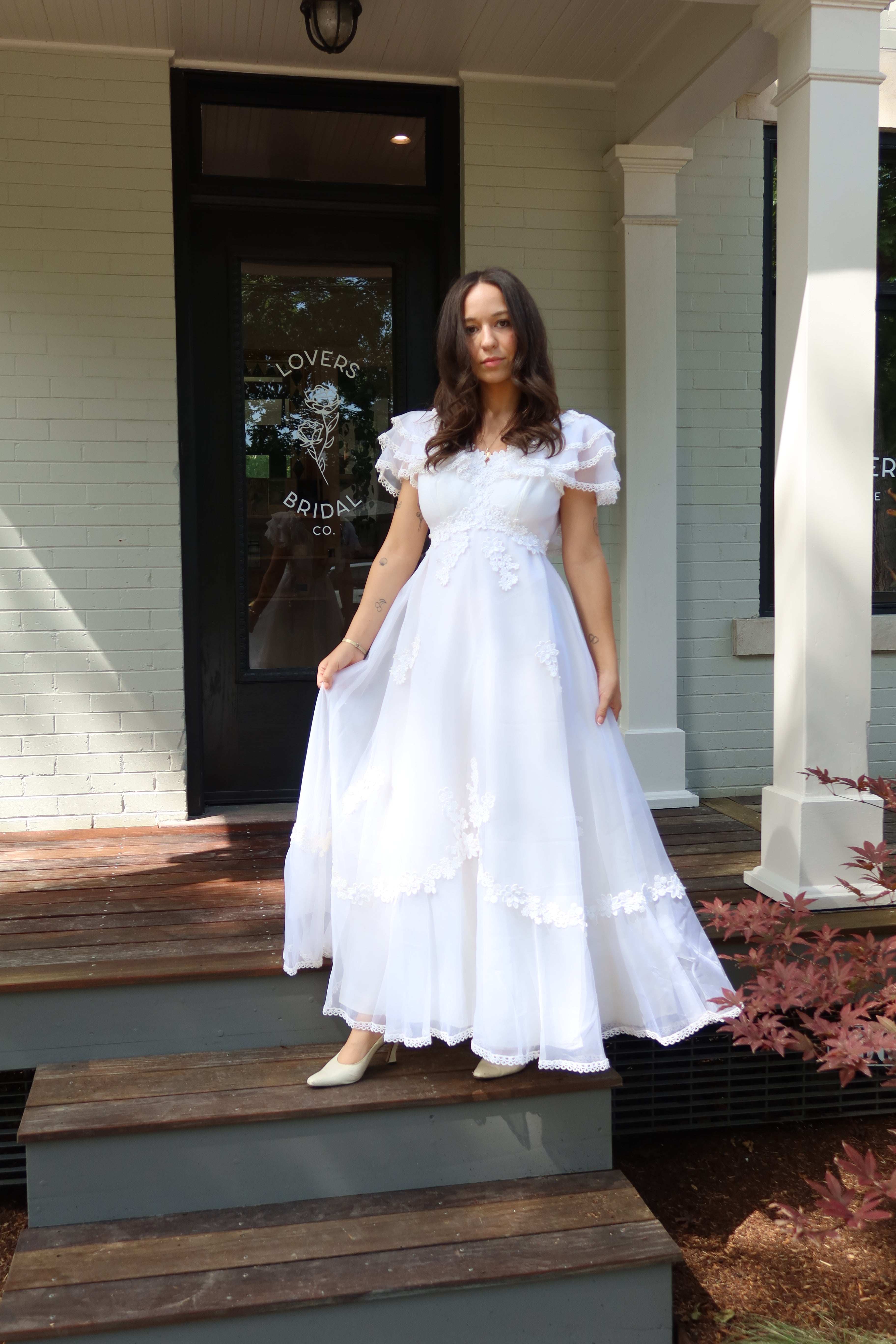1973 Tulip Sleeve Gown