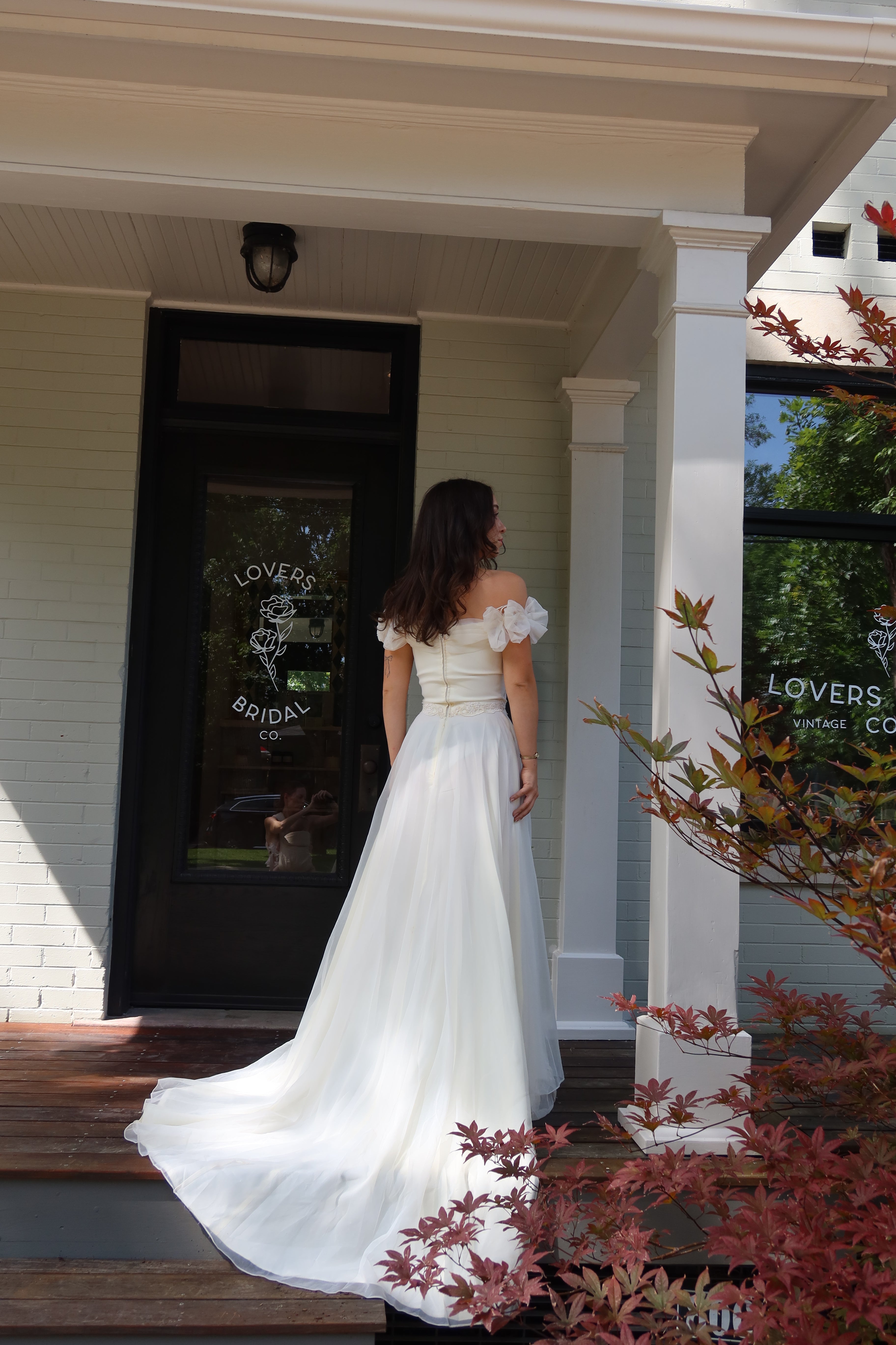 1973 Draped Chiffon Spring Gown
