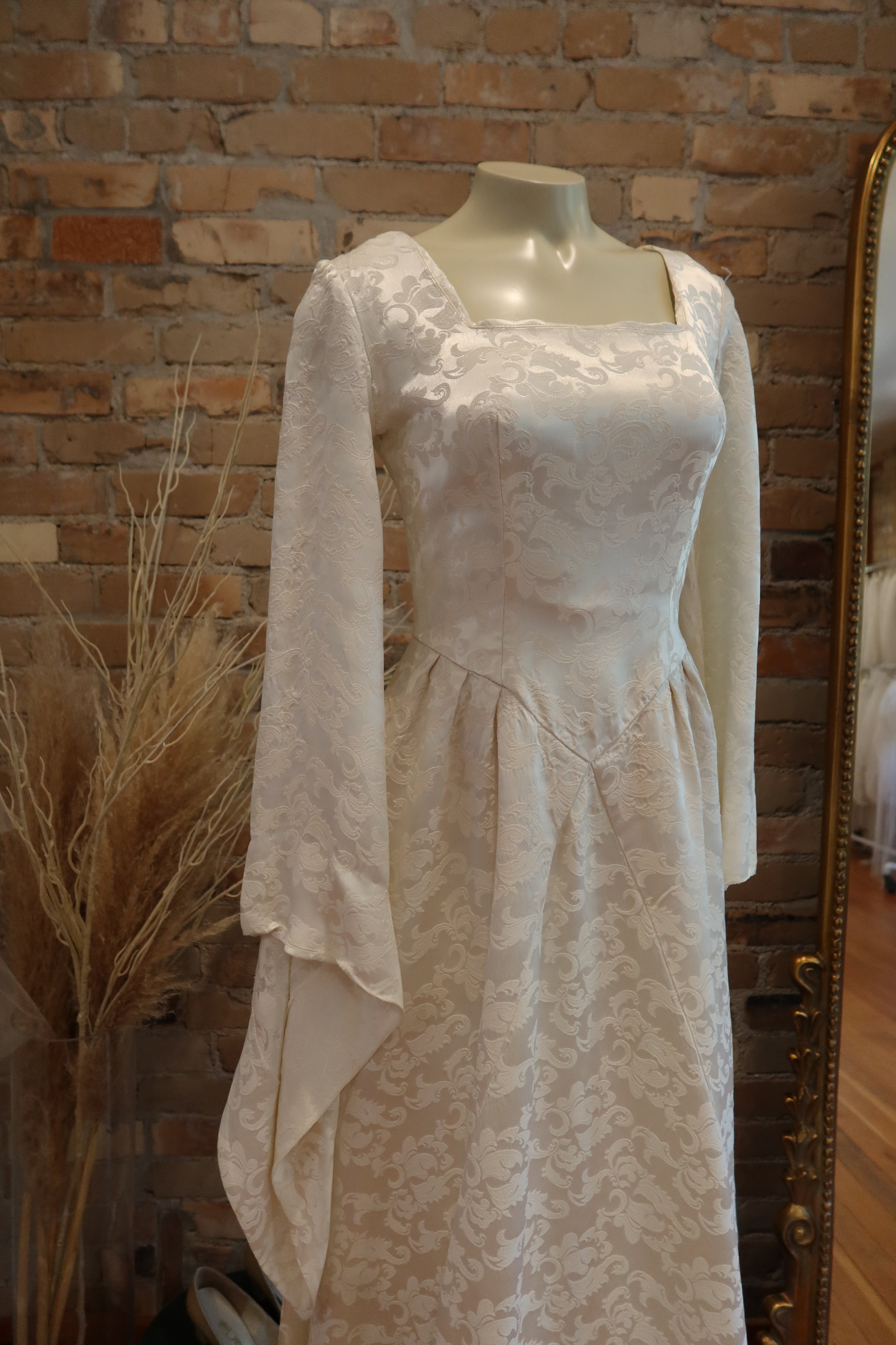 1940s Angel Wing Gown