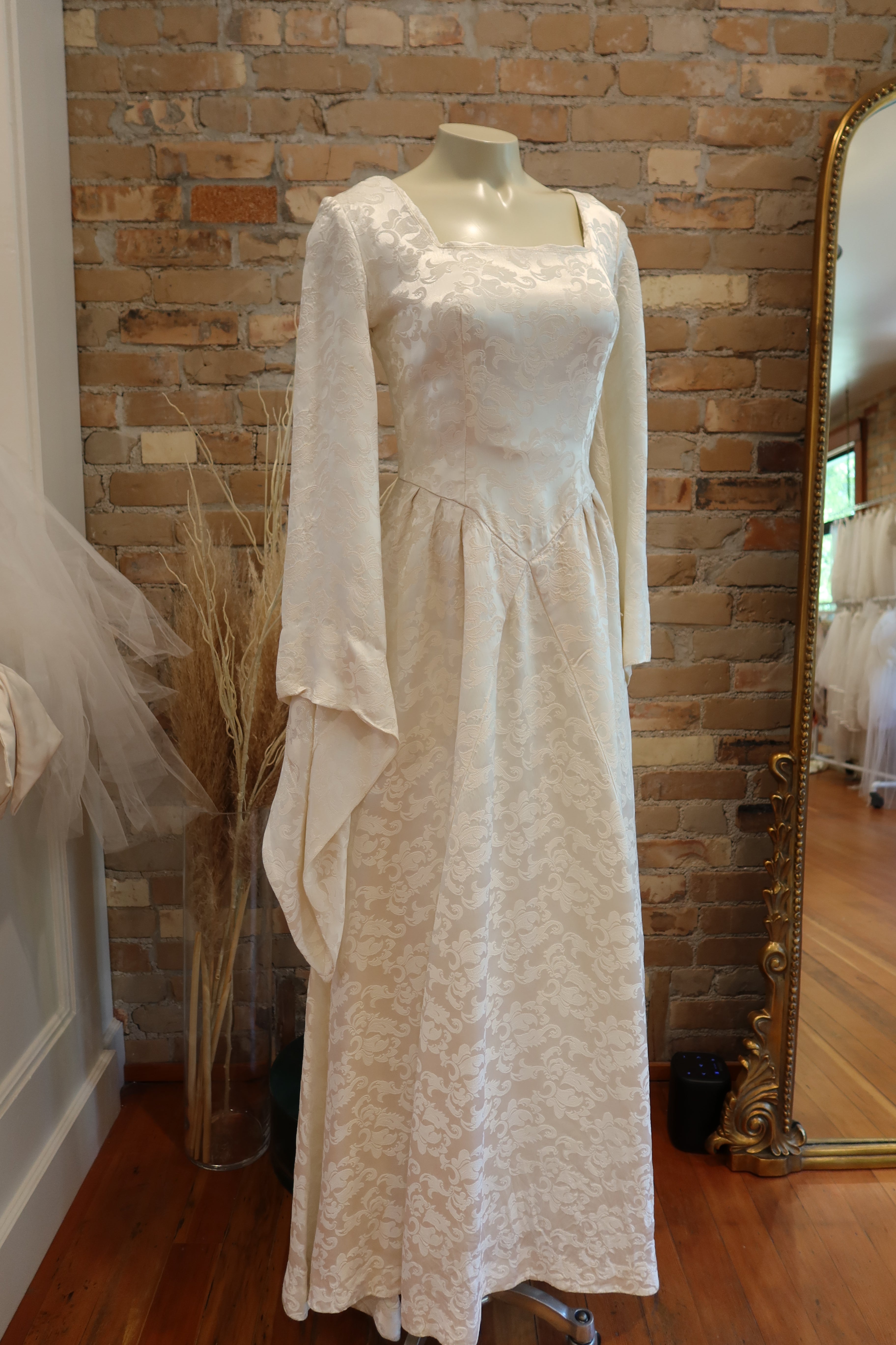 1940s Angel Wing Gown