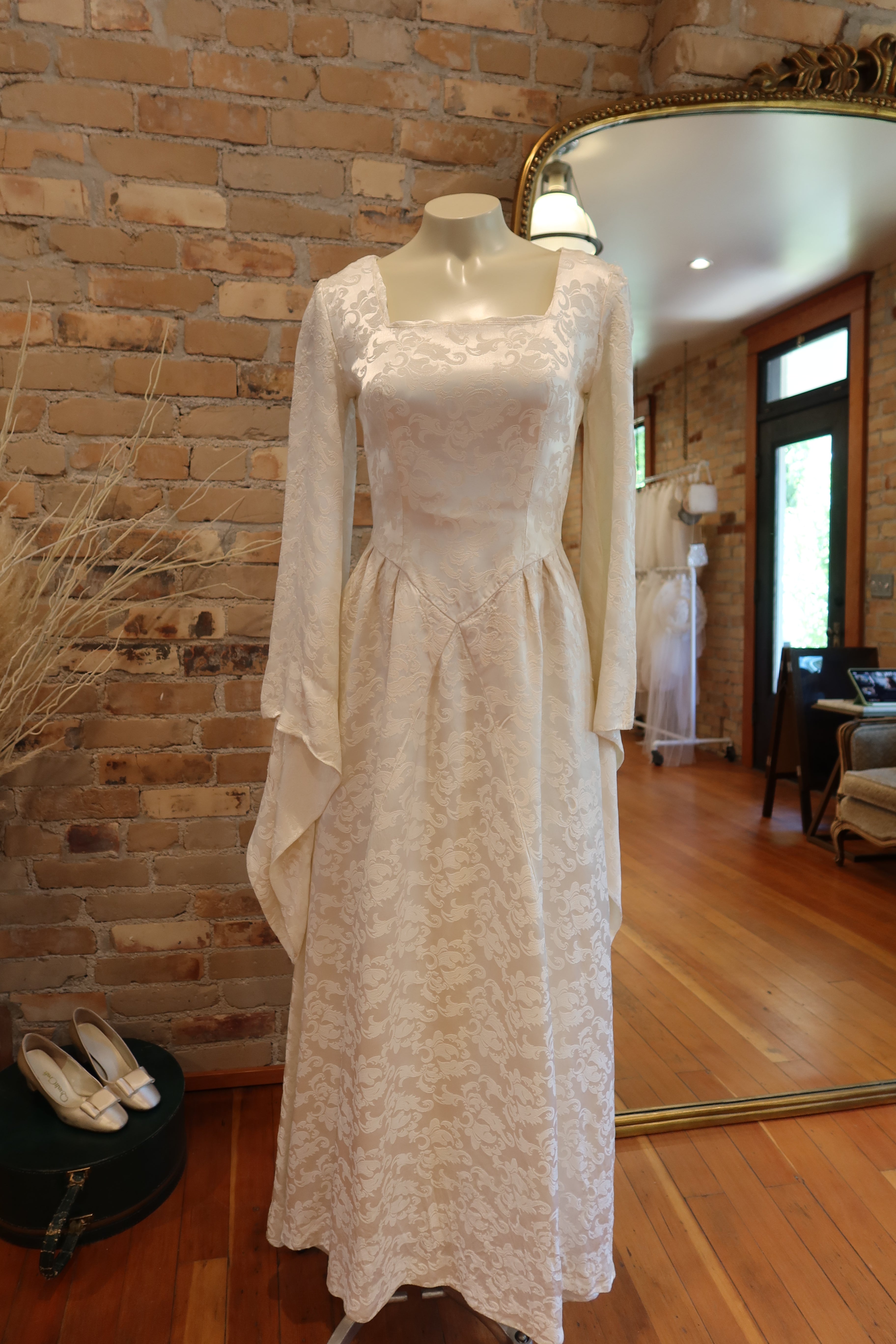 1940s Angel Wing Gown