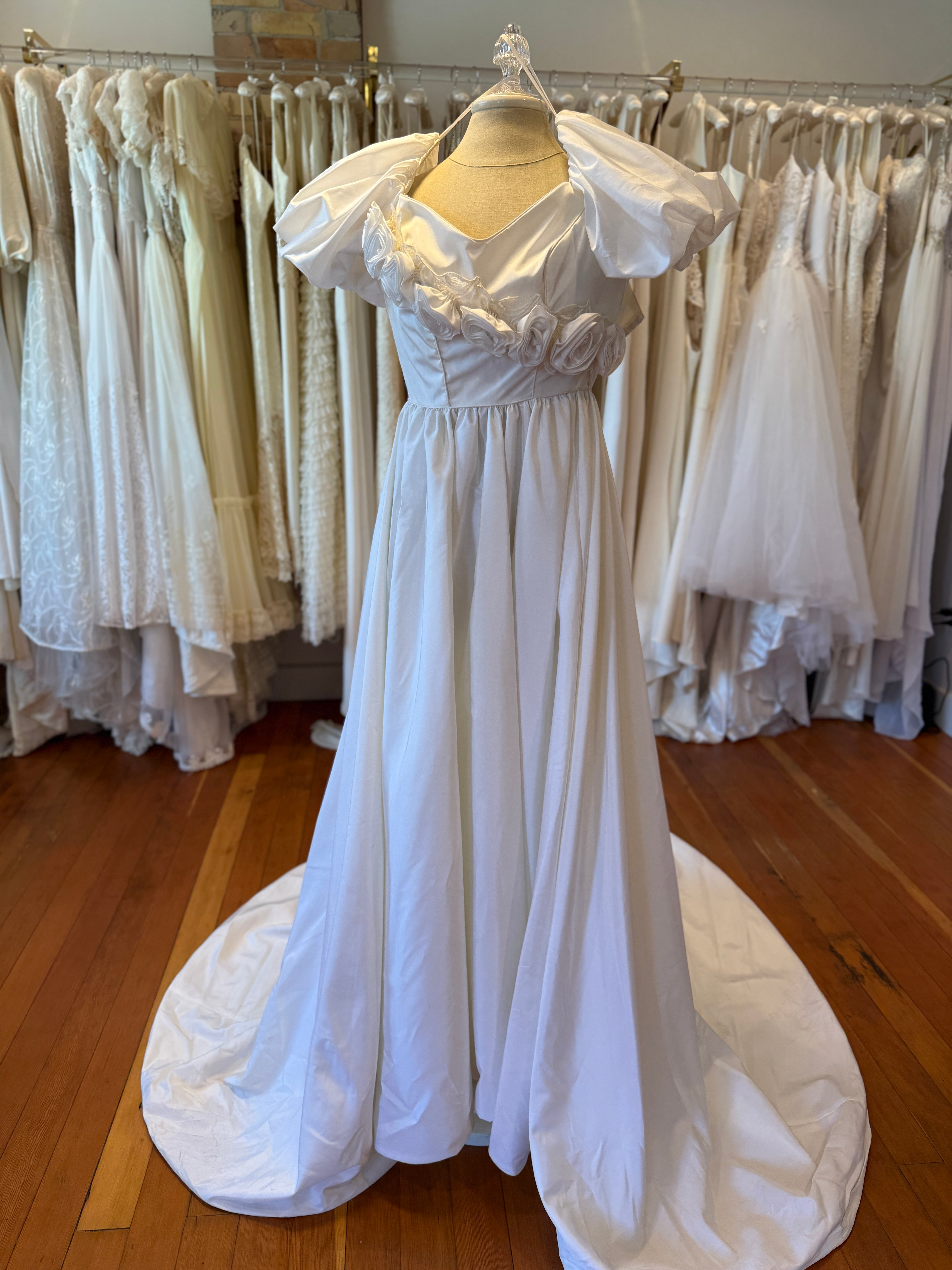 1970s Alfred Angelo Rose Gown